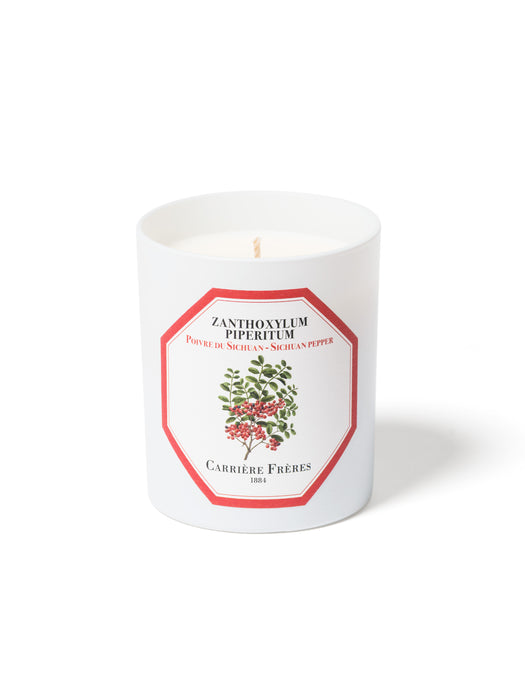 Sichuan Pepper -  Zanthoxylum Piperitum Carriere Freres Scented Candle 185g