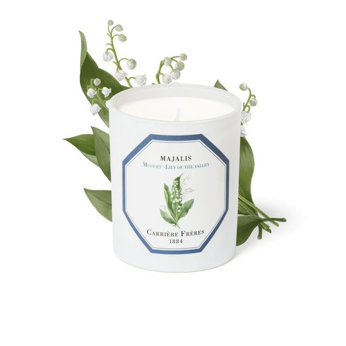 Lily of the valley ( Majalis ) - Carriere Freres Candle / Cloud