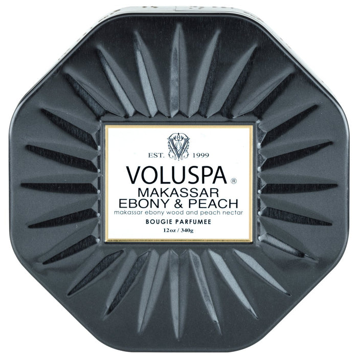 Makassar Ebony & Peach - Voluspa Scented Candle