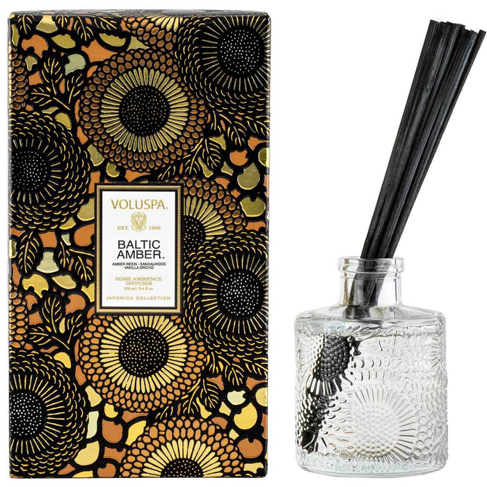 Baltic Amber - Voluspa Reed Diffusers 3.4 fl oz