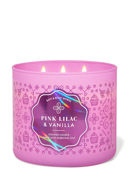 Pink Lilac and Vanilla  - Bath and body works candle / CLOUD HK/