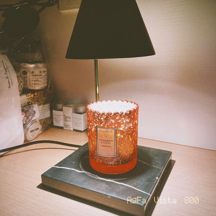 Black Marble Candle Warmer 黑色雲石蠟燭燈 / Cloud /