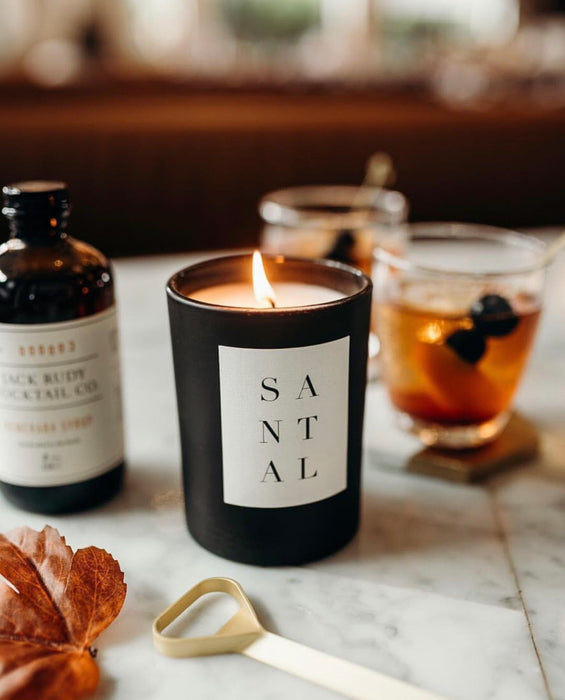 Santal - Brooklyn Candle Noir Scented Candle 370g