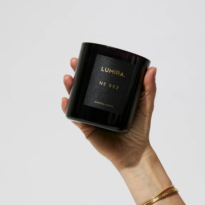 No.352 Leather & Cedar - LUMIRA Scented Candle 300g