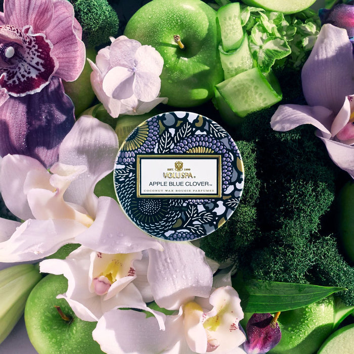 Apple Blue Clover - Voluspa Scented Candle