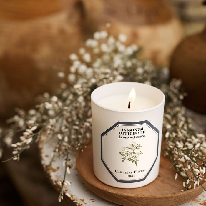 Jasmine - Jasminum Officinale Carrière Frères Scented Candle 185g