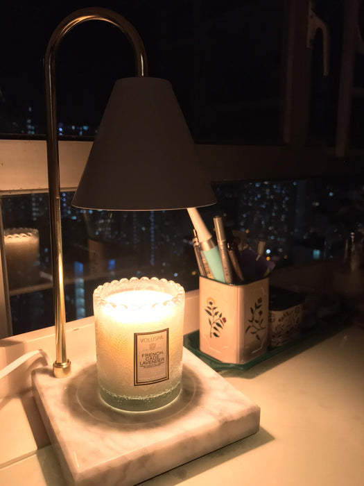 White Marble Candle Warmer 白色雲石蠟燭燈 / Cloud /