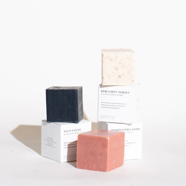 Rosewater Cassis （ Oatmeal Soap） 玫瑰水保濕燕麥皂- Brooklyn Candle Studio